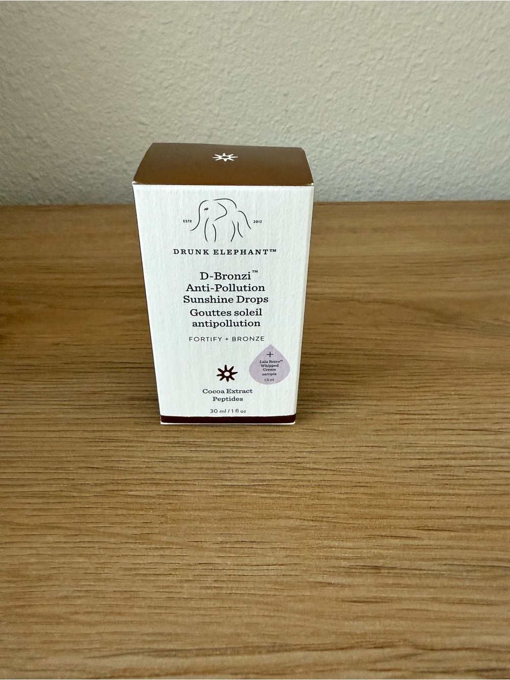 Drunk Elephant D-Bronzi Sunshine Drops Box - White and Bronze